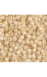 Miyuki delica beads 8/0 - Opaque cream ab DBL-157